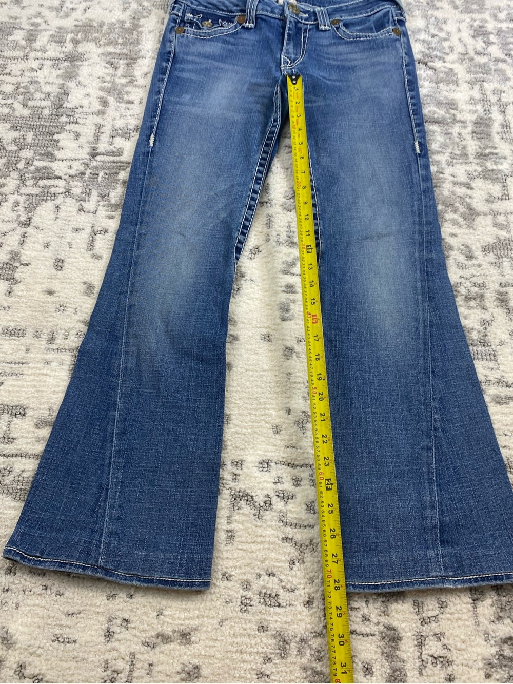 Y2k True Religion Low-Rise Bootcut Jeans - Picture 7 of 10